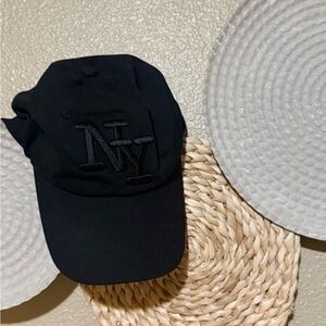 Black NY Embroidered Cap